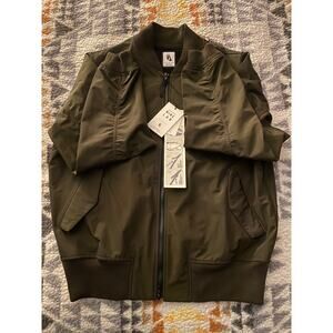 Nikelab Essentials Bomber Jacket Dark Loden. Sz large